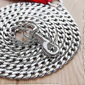 Durable Metal Dog Leash with Foam Padding compatible with Small, Medium, and Large Breeds