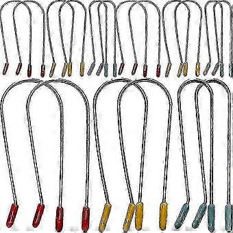 24 Replacement Securing Pins for Hot Roller Clips Hair Curlers Home Salon