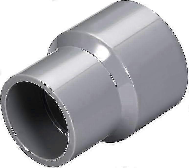 40mm X 20mm Reducer PVC Pipe Fitting Coupling Hub DWV Gray 2Pcs