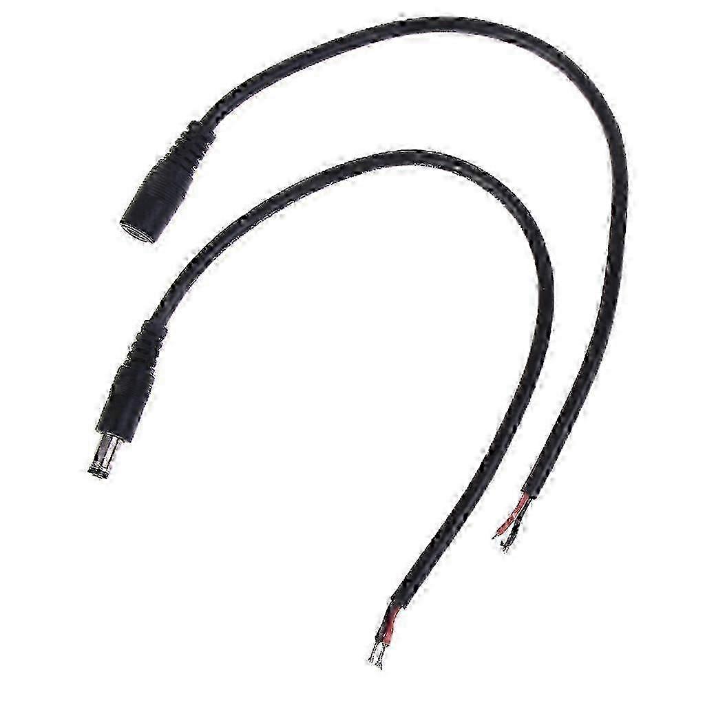 12V 10A Pre-Tinned DC Pigtail Cable
