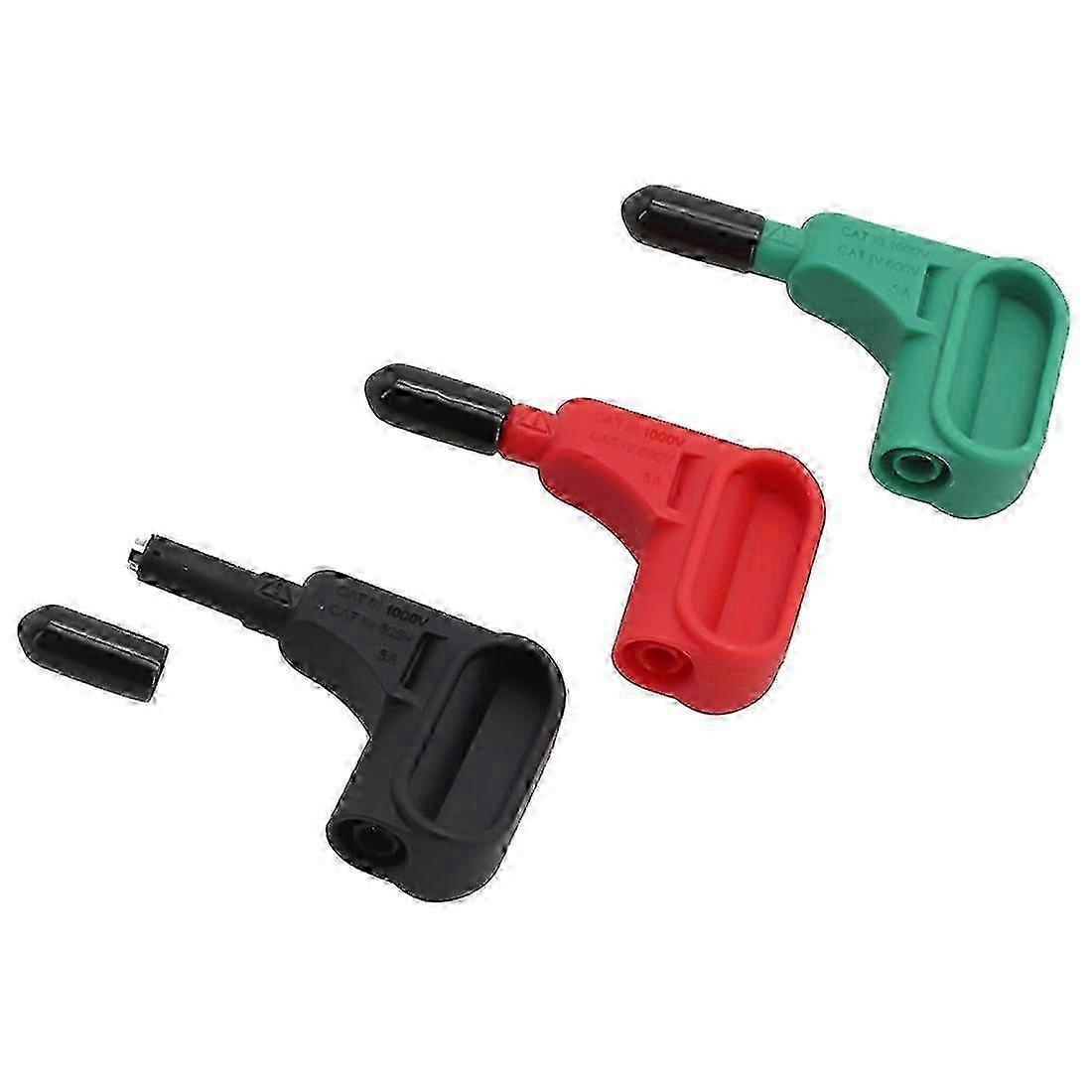 Magnetic Test Probes 4mm Tips Plastic