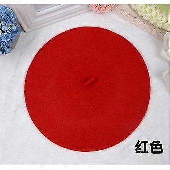 Autumn and winter fire super popular multi-color wool beret painter bud hat fashion milliner thermal hat