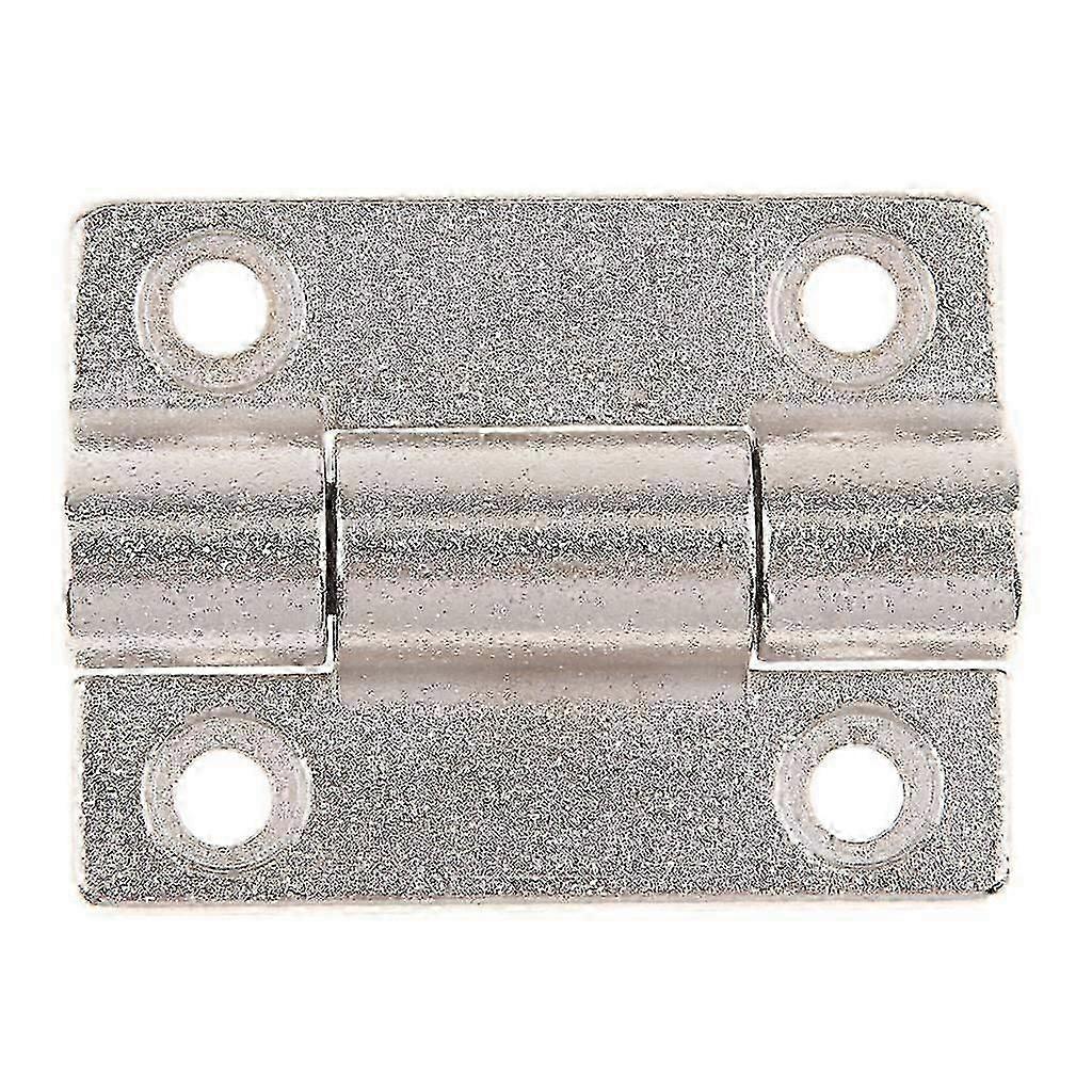 45 X 34mm 4 Countersunk Holes Adjustable Torque Position Control Hinge Silver-Good