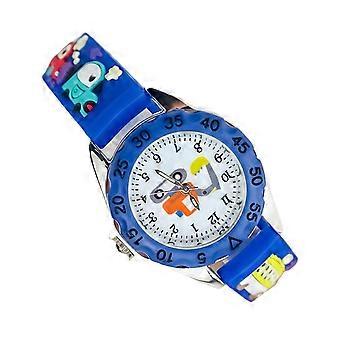 Cartoon Excavator Wrist Watch for Children Use 1Pcs Kids Gift Watch