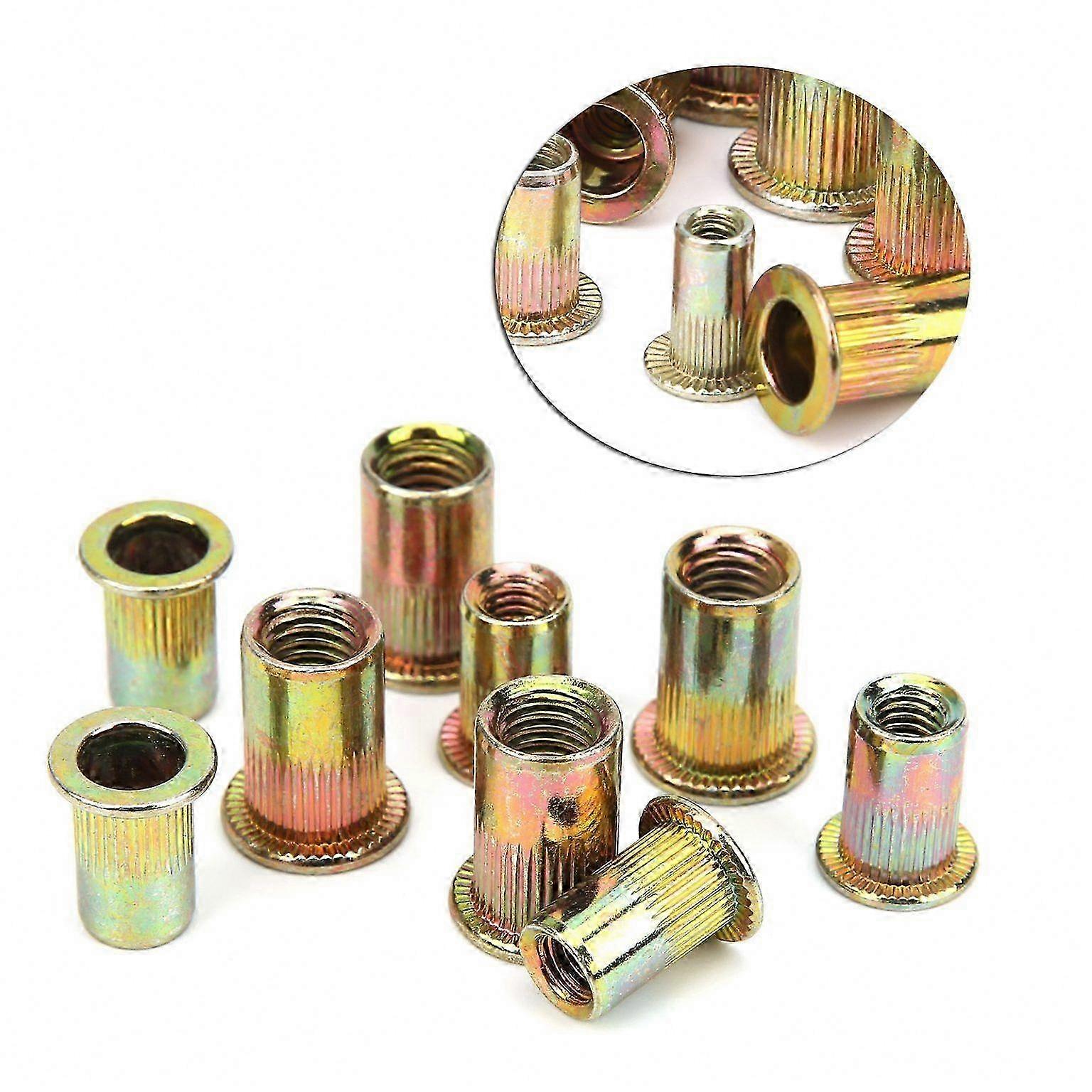 Galvanized Steel Rivet Nut Kit with Threaded Rivet Nuts