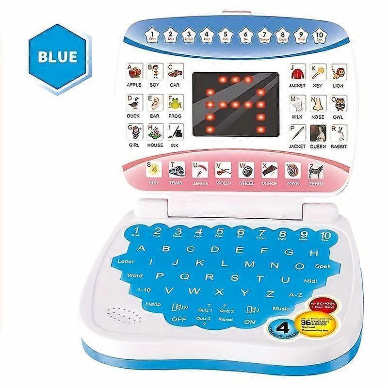 Children's Educational Laptop Toy - Compact with Interactive Keyboard & LCD Screen for Early Learning Fun