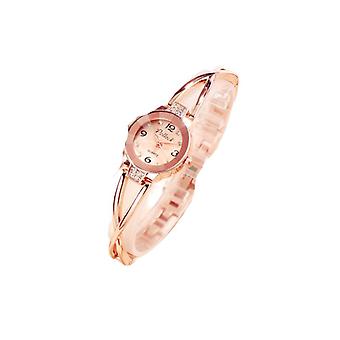 Veeki Ladies Watch Inlaid Rhinestone Metal Band Student Bracelet Watch Ladies Decorative Watch