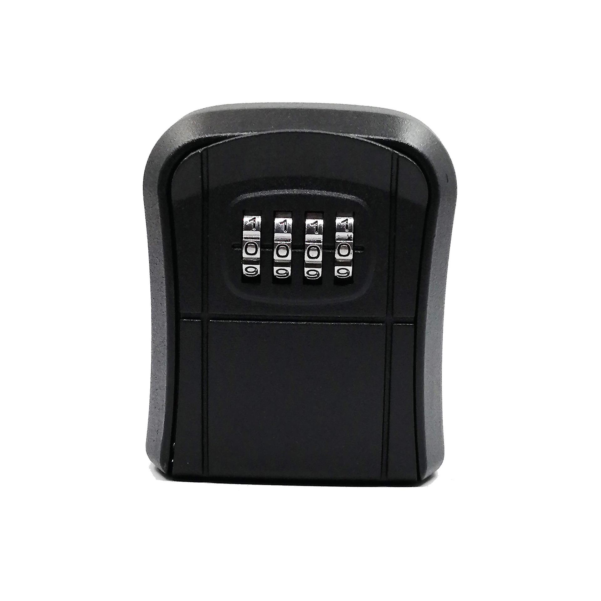 Key Box Wall Mounted Mini Key Safe Outdoor Key Box With Resettable 4-digit Numeric Code