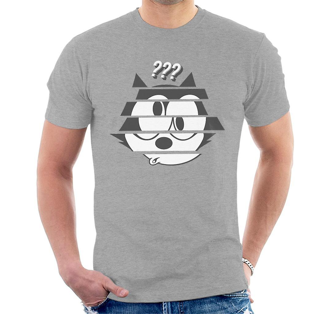 Felix The Cat Confused Face Men's T-Shirt