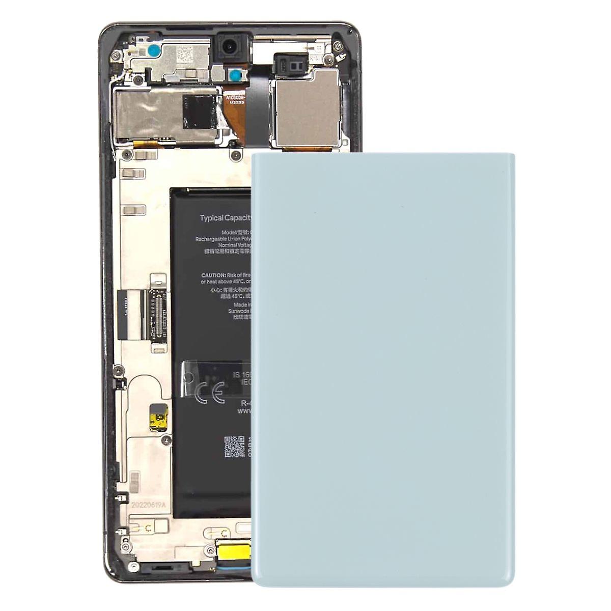 For Google Pixel 6A Green Battery Cover Spare Part Back Cover Lid Battery
