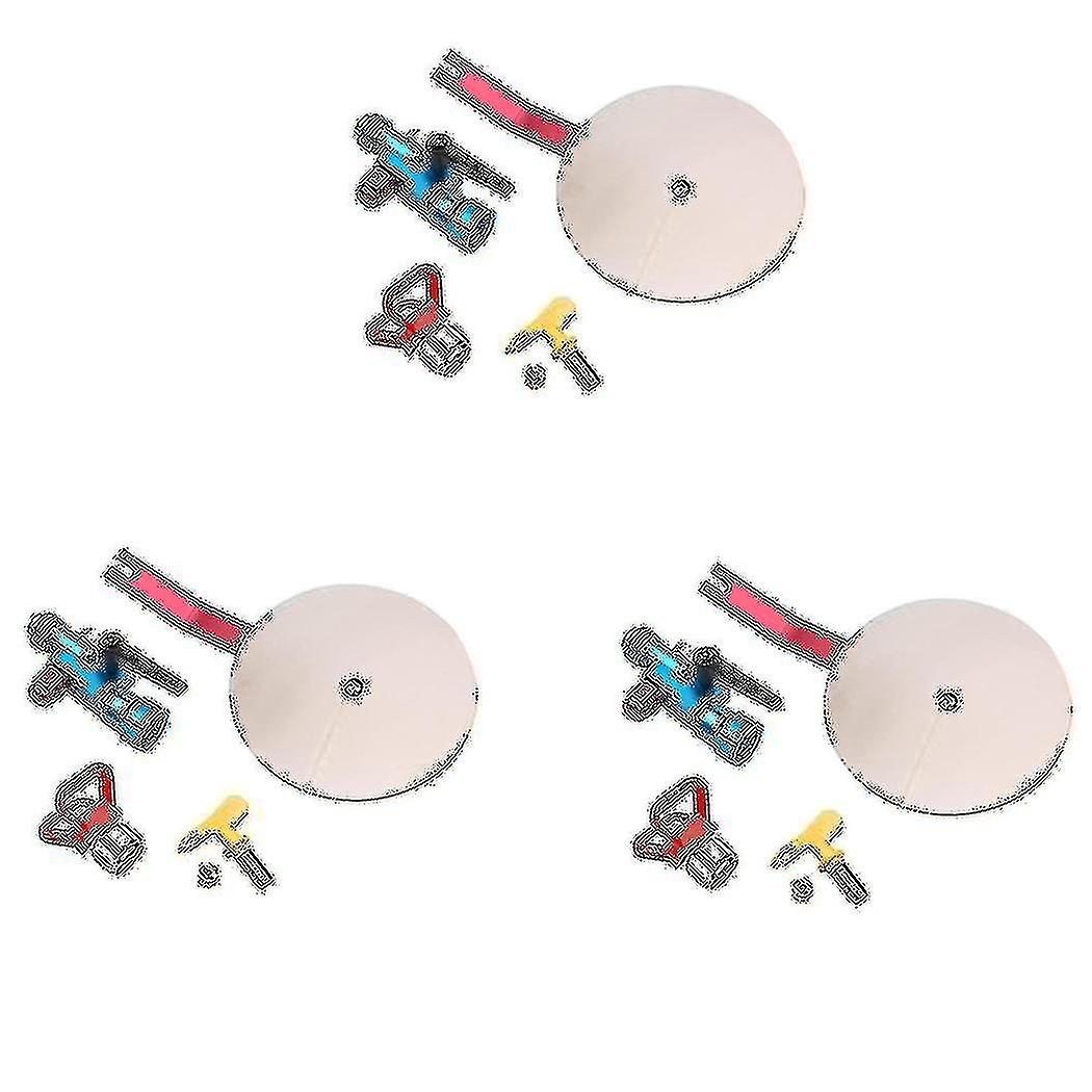 3x 7/8inch Universal Spray Guide Tool For For Airless Paint Sprayer With Anti-splash Baffle 517 Tip