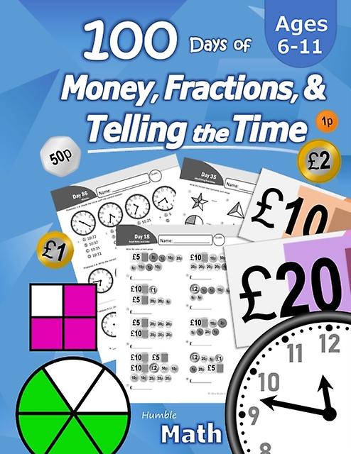 100 Days Of Money Fractions Telling The Time