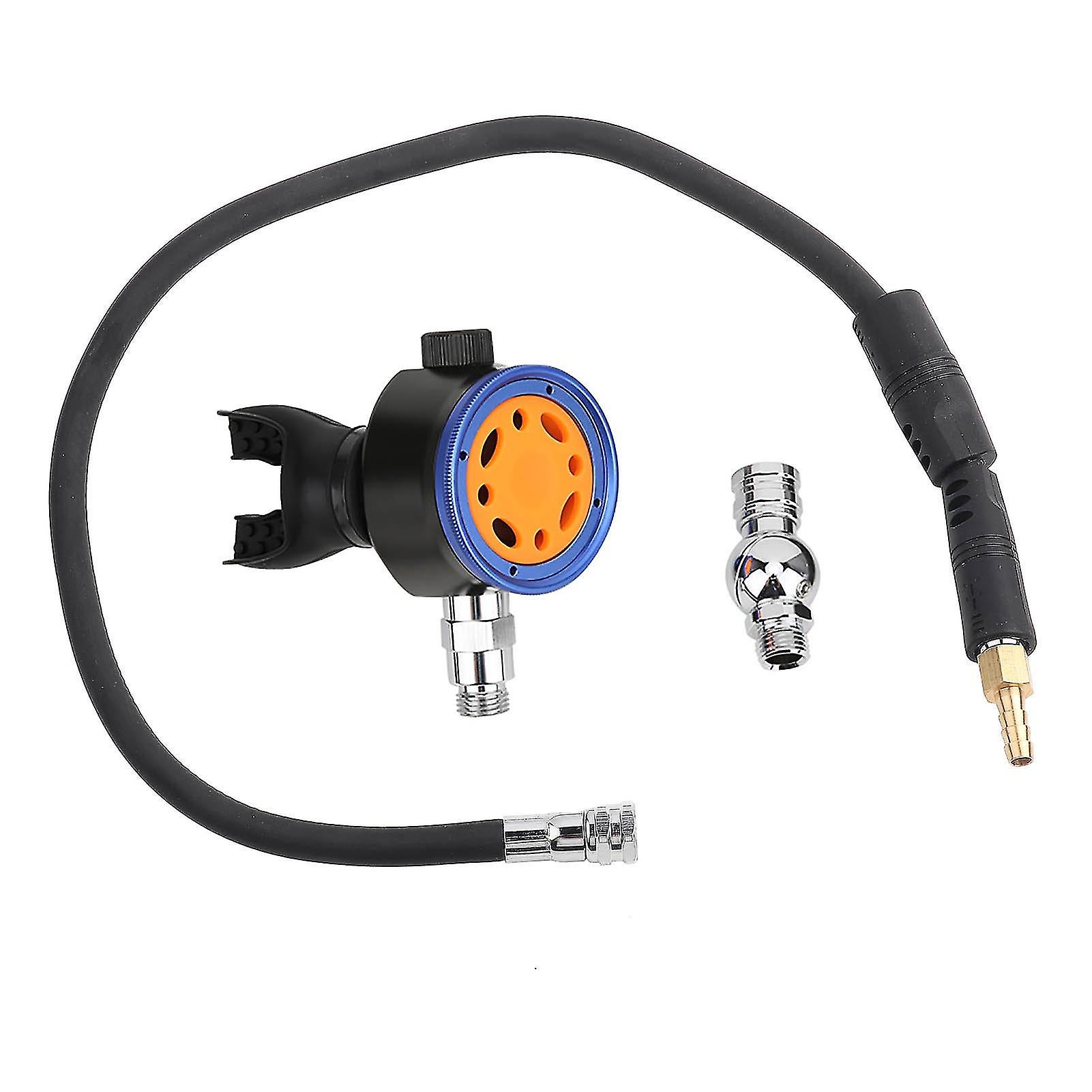 Metal Second Level Snorkeling Regulator Breath Valve Diving Equipment With Universal Connector