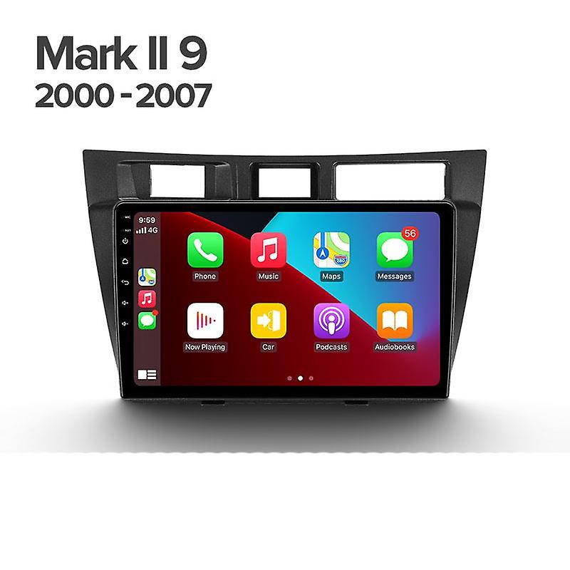 トヨタマークII 9 X100 2000-2007 GPSビデオマルチメディアステレオオートCarPlayのためのAndroidスマートカーラジオ