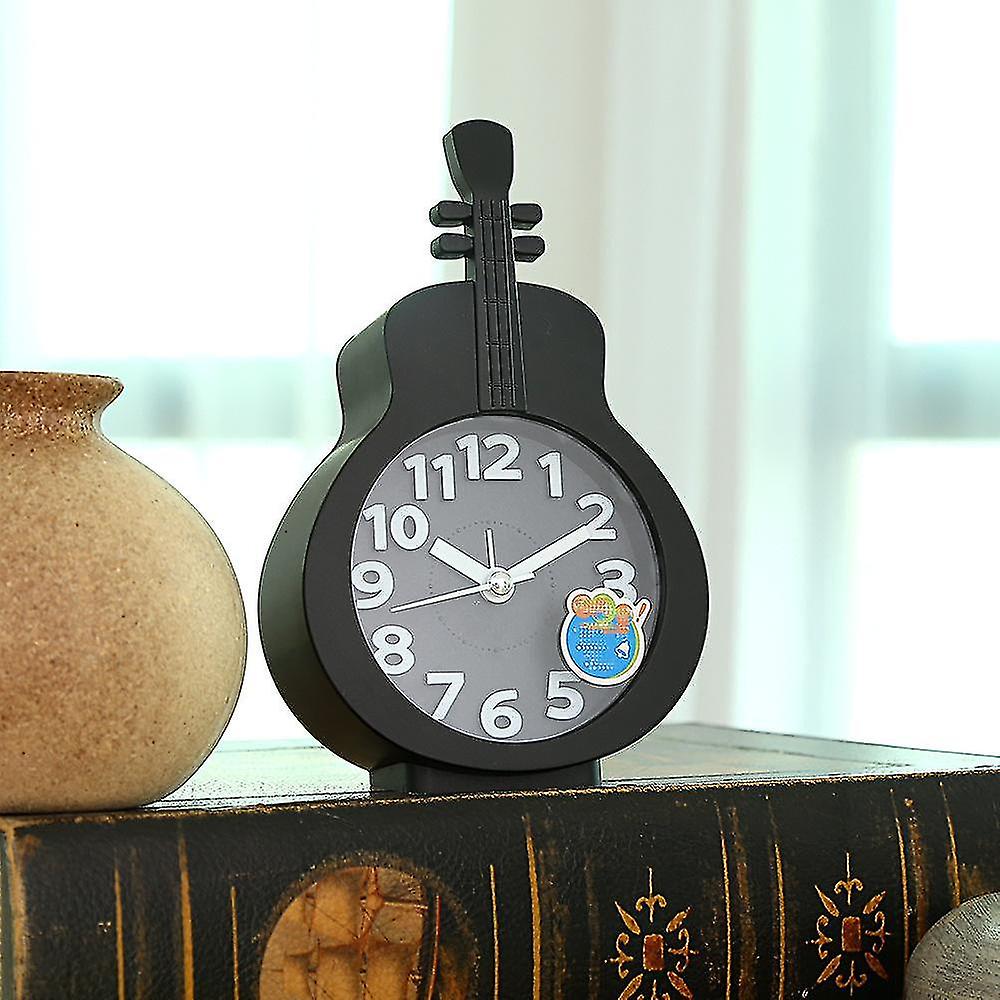 Sovrum väckarklocka, Gitarr väckarklocka, Student Heminredning Desktop Clock A