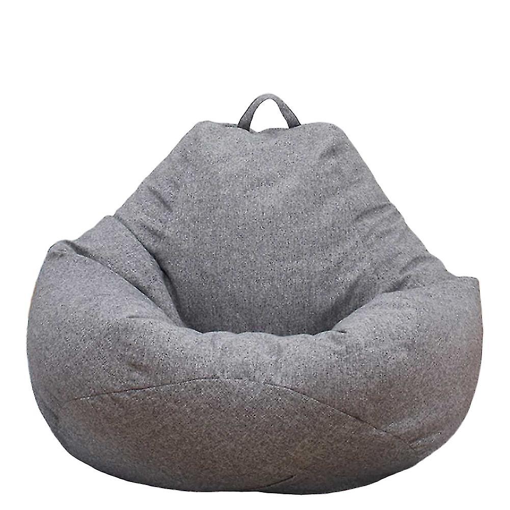 Housse de pouf grande taille, design simple, pour chaise longue d'intérieur, sans rembourrage, pour adultes et enfants