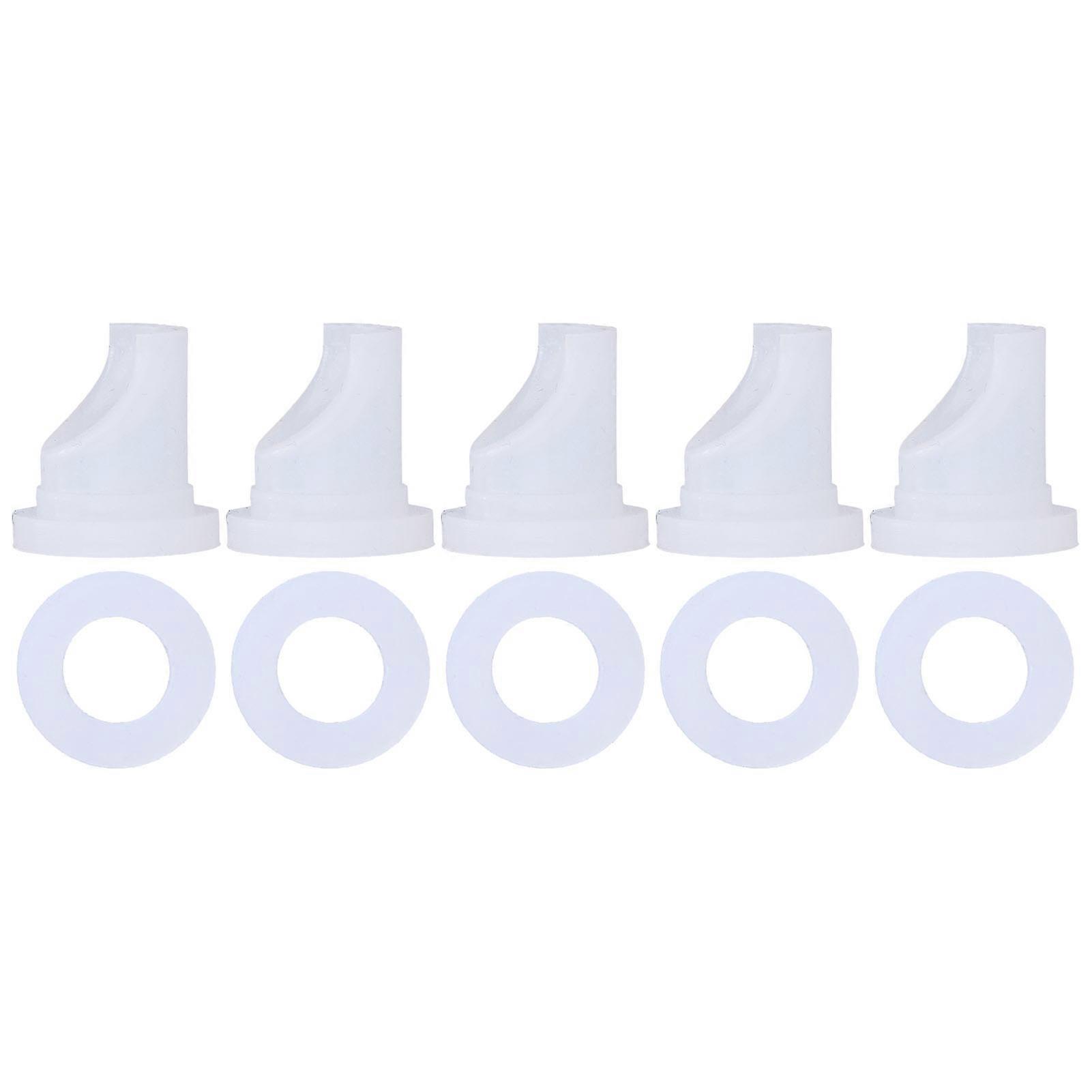 Beer Keg Coupler Check Valve, 5 pcs Keg Coupler D System Beer Keg Coupler Beer Keg Coupler Accessories Kit for D Type Coupler Replacement
