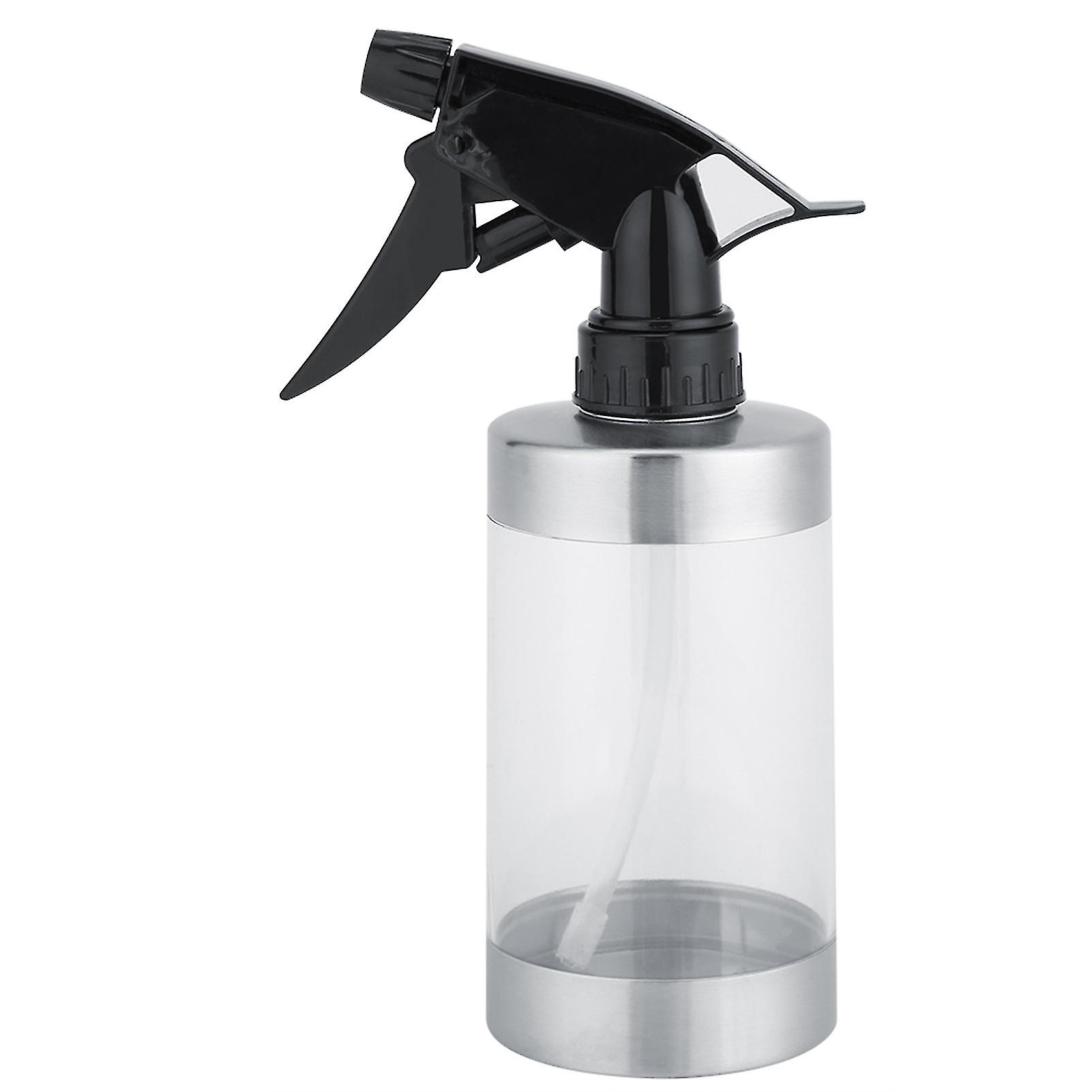 Bouteille d'arrosage transparente en acier inoxydable et acrylique