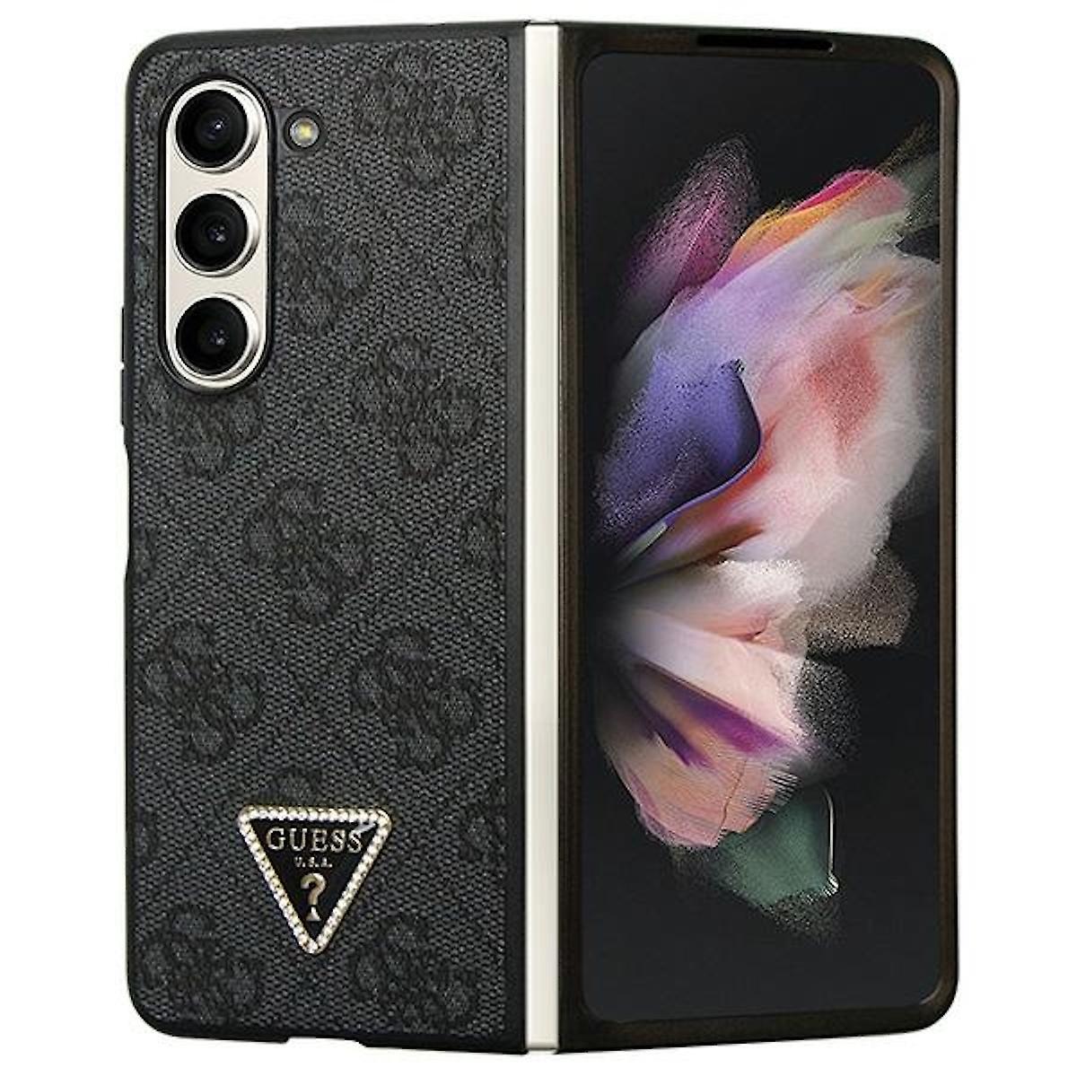 Guess Samsung Galaxy Z Fold5 Case Case 4G Diamond Triangle Black