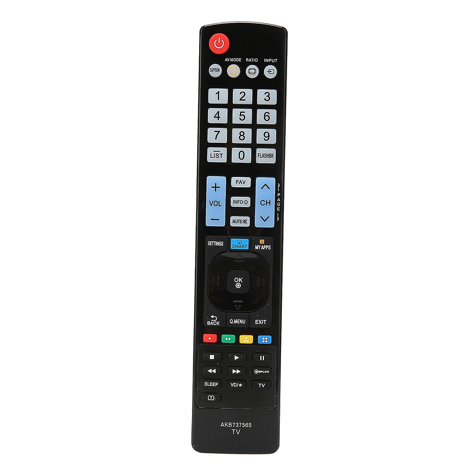 Universal Replacement Remote for LG TVs - Easy Setup, Durable, Comfortable Grip
