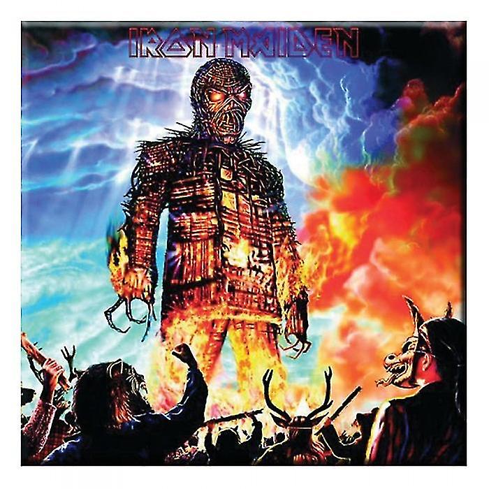 Iron Maiden Wicker Man Fridge Magnet