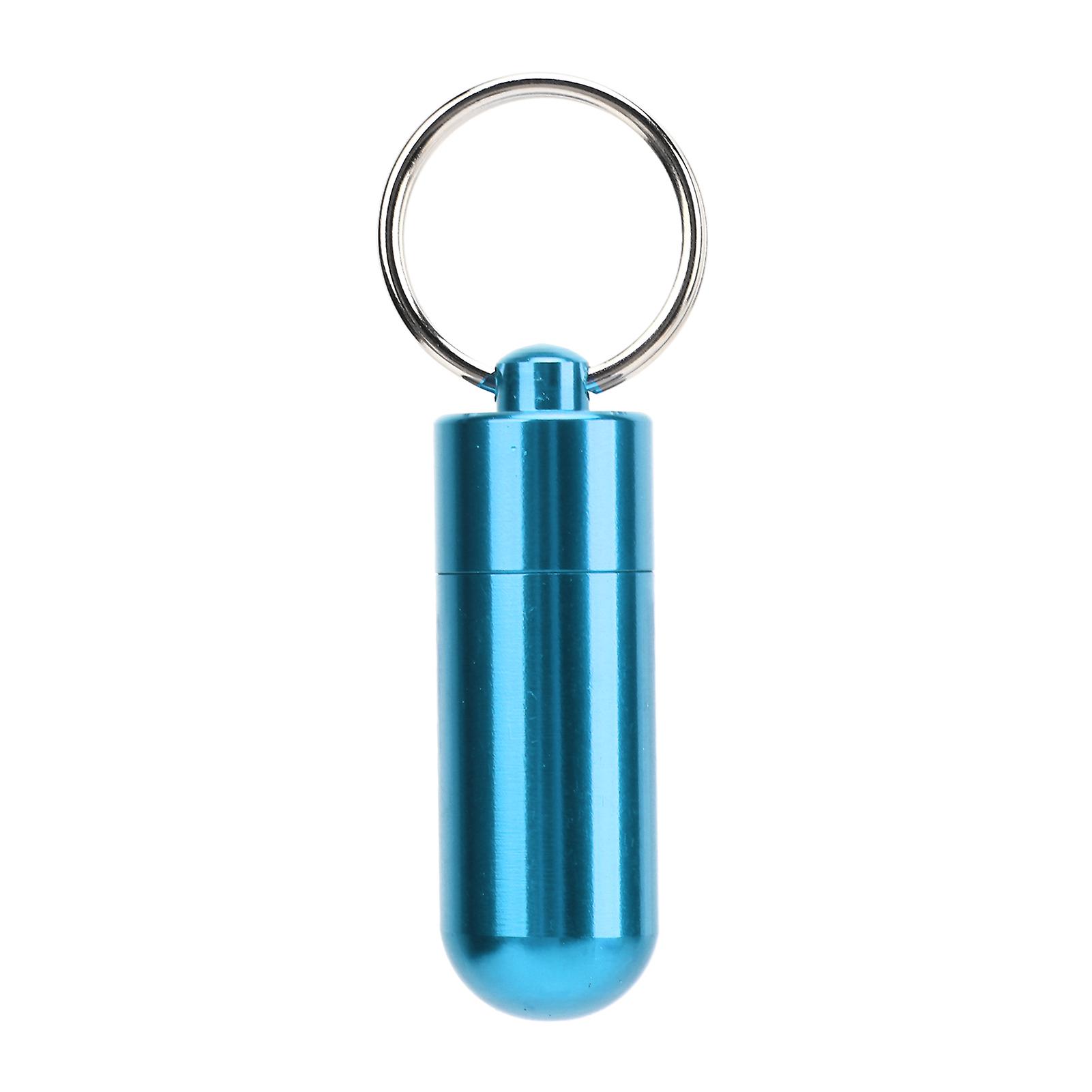 Snooker Pool Cue Tip Shaper Billiards Pool Cue Stick Tip Tool Pick with Key Chain Blue