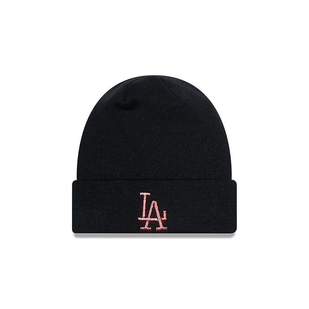 New Era Womens Metallic Logo Cuff Beanie ~ LA Dodgers