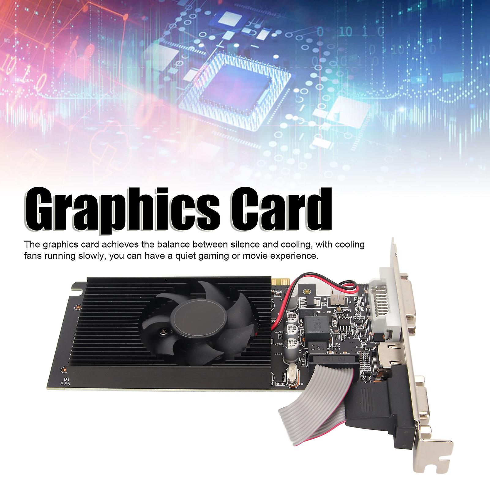 GT610 Graphics Card 2GB 64bit Computer Graphics Card High Definition Multimedia Interface for Computer Desktop