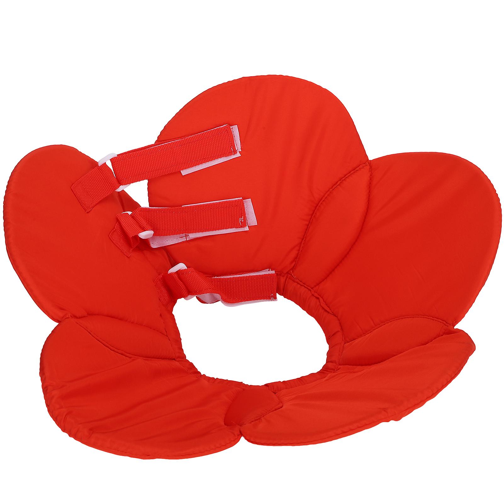 Pet Cone Collar Adjustable Soft Recovery Orange S 25-28cm