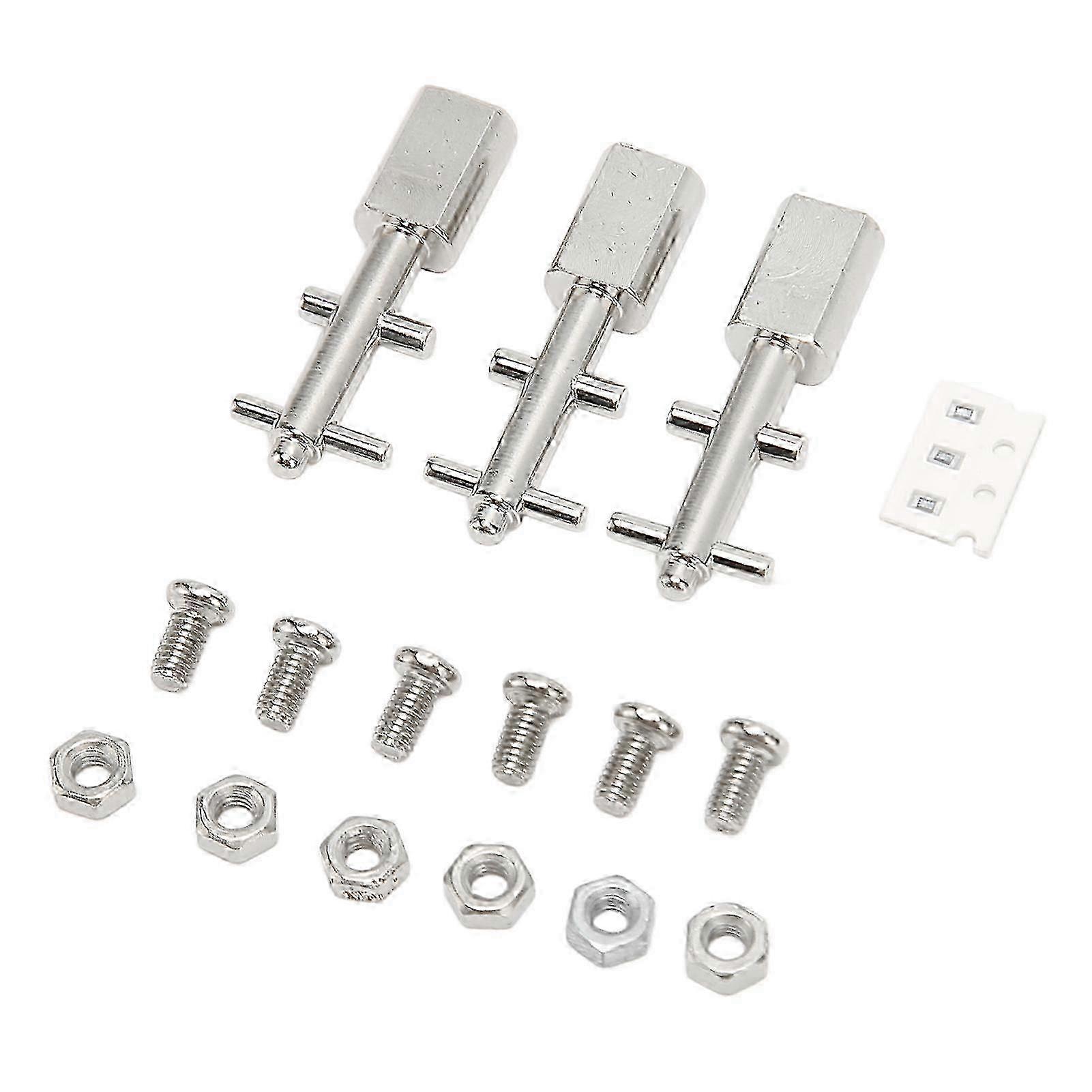 3pcs Heavy Duty Matte Chrome Toggle Switch for B77 B710 A710 PR99