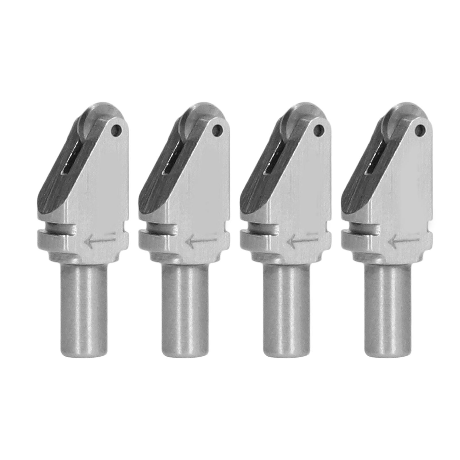 Qukaim Glass Cutting Knife Head Glass Cutter Head, 4 Pcs Tungsten Steel Triangular Automatic Cutting Knife Head, 145° Replacement Cutting Head for