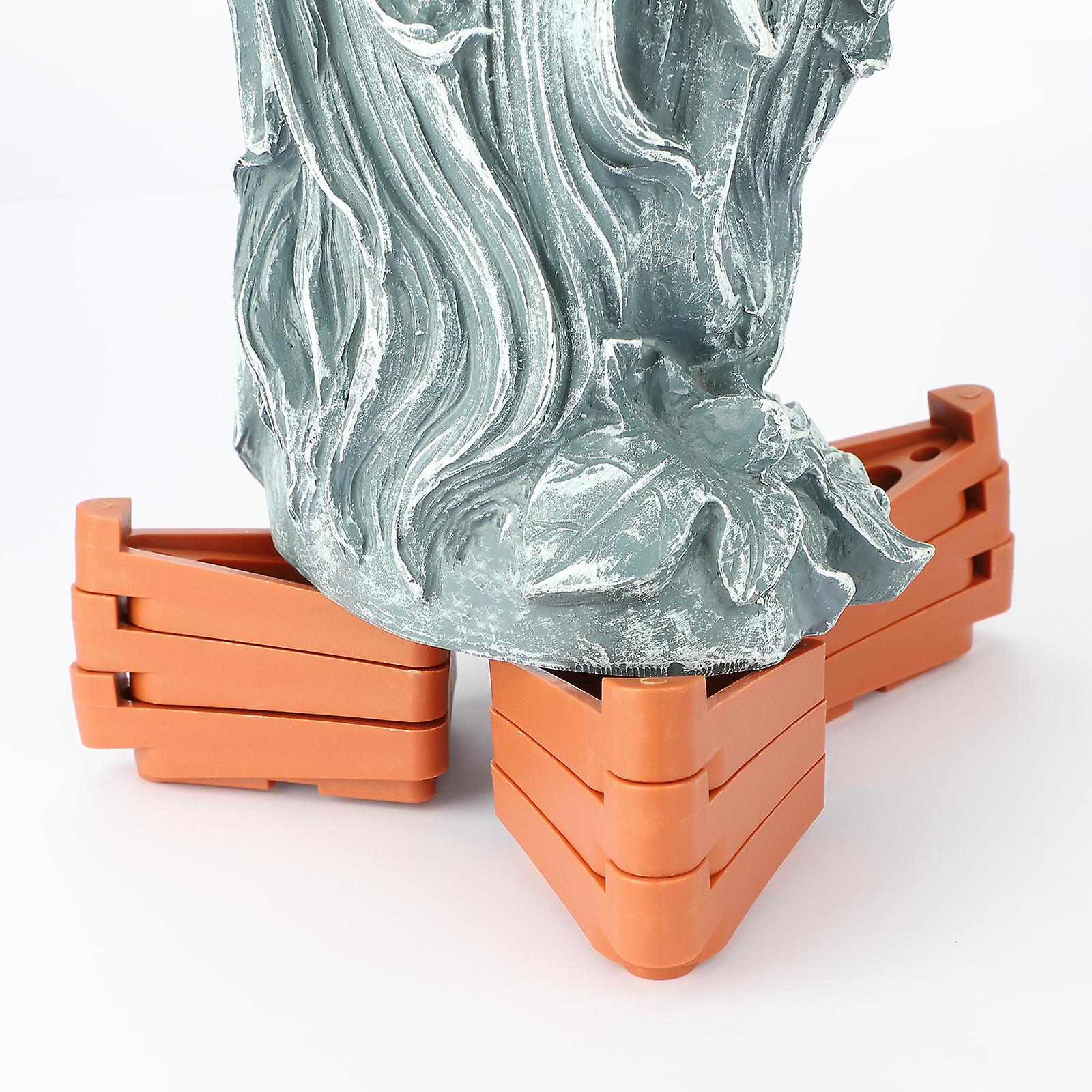 Plant Pot Mat Bottom Pad for Indoor Potted Plants Breathable and Moisture Proof Prevent Root Rot Movable Base Support