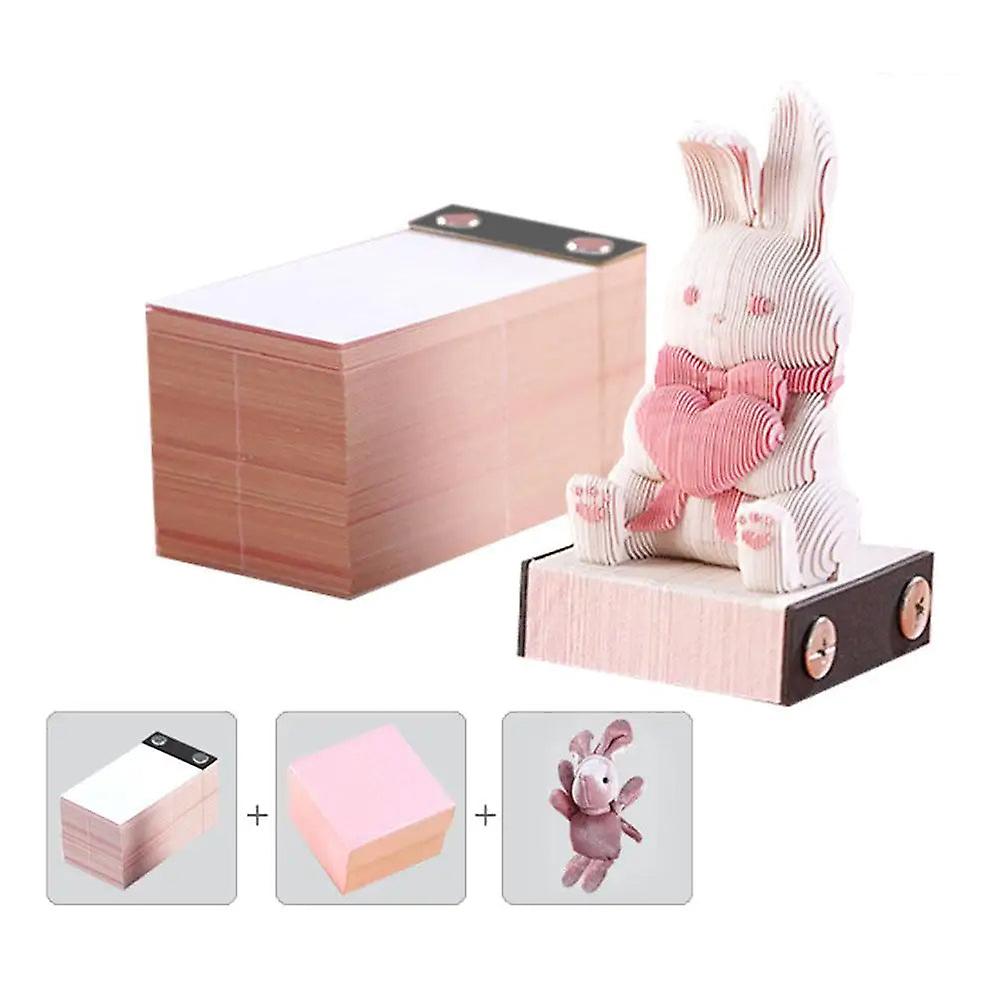 3D Notizblock 2024 Kalender 3d Baumhaus Memo Pad Niedliche Block Notizen 3d Haftnotizen Weihnachten Neujahr Geschenk