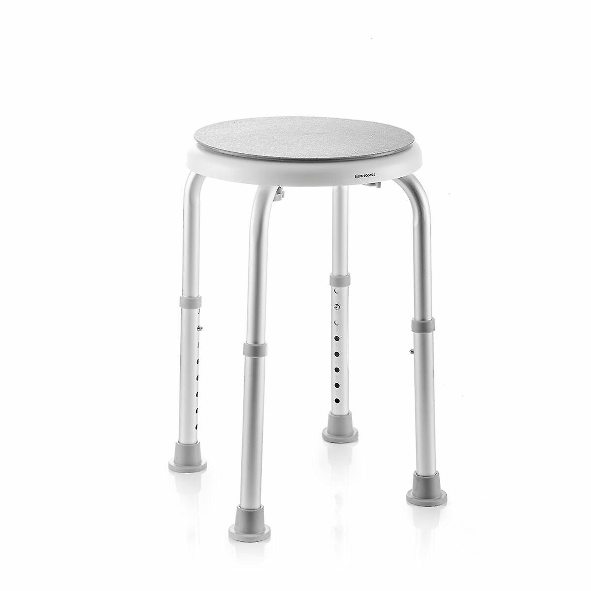 Adjustable Shower Stool with Swivel Seat