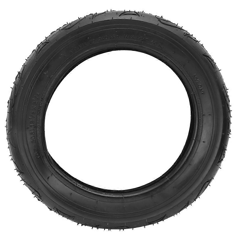 Pneu extérieur gonflable en caoutchouc pour VTT, 57 pouces, noir, accessoire de remplacement