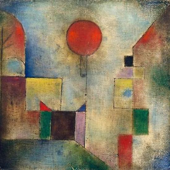 Red balloon Poster