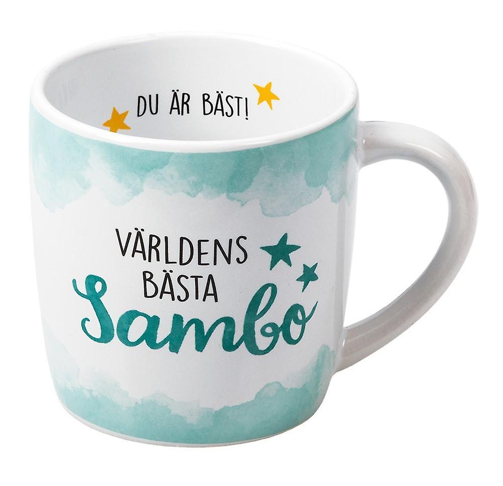 Mugg VÄRLDENS BÄSTA SAMBO
