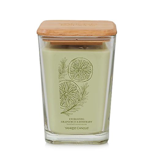 ENERGIZING Yankee Long-Lasting Fragrant Candle Well-Being in Large Square Jar