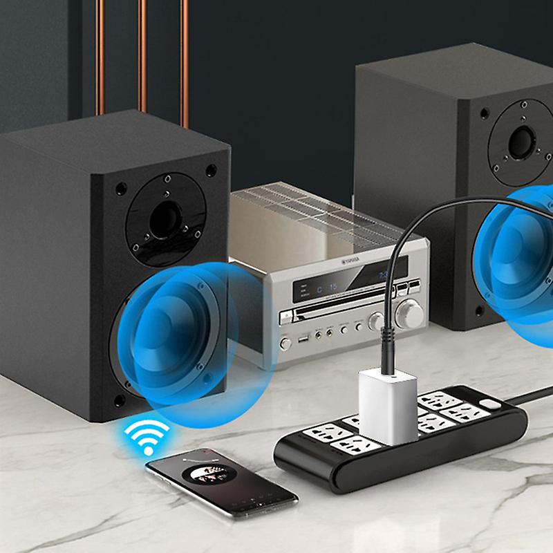 2-IN-1 Bluetooth-Compatible Audio Adapter AUX 3.5 Adapter For Older Speakers