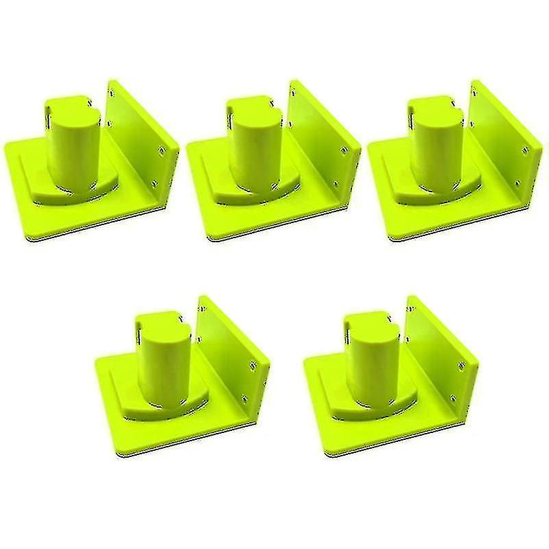 5 件壁挂式机器存储架适用于 Ryobi 18v One+ 电池工具