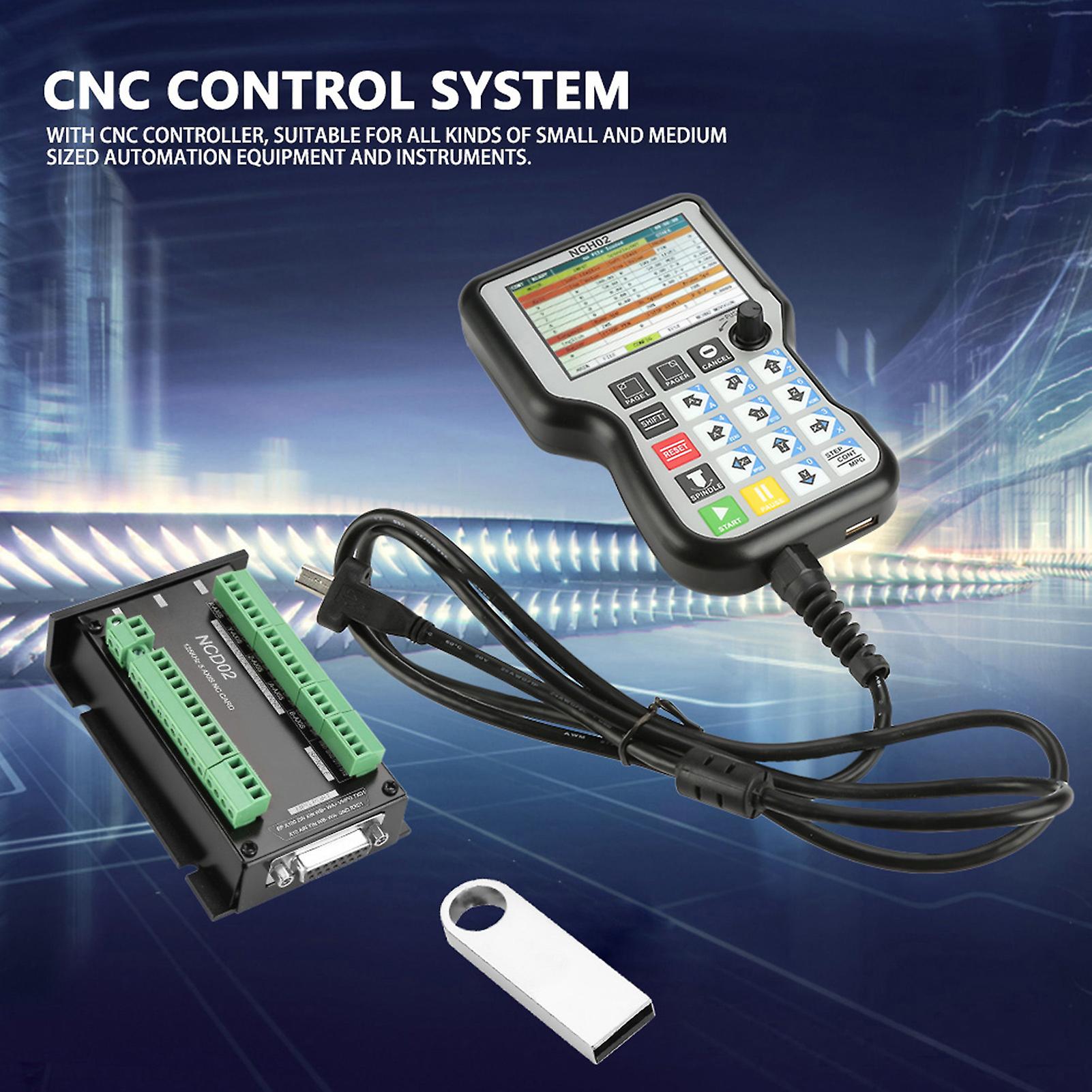 NC Card USB CNC Motion Control System Axis Controller Board NCH02 (3 Axis)