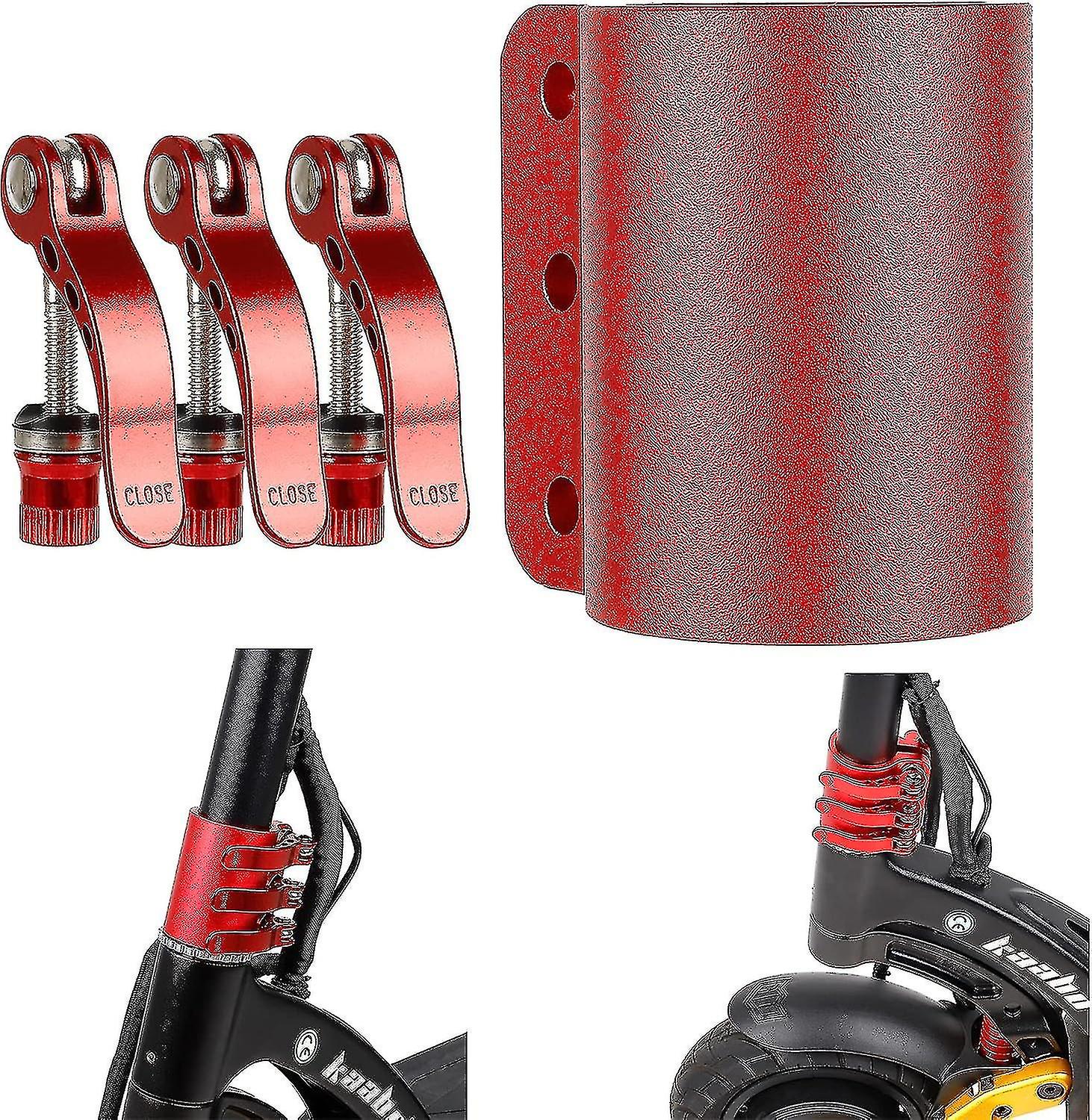 Red Mounting Bracket For Kaabo Mantis 10 Electric Scooter Foldable Base Stand Stabilizer Accessories Spare Parts Retrofit-Good
