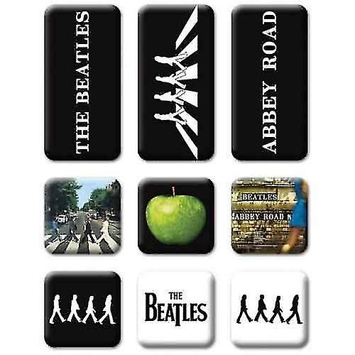Beatles Abbey Road Kylskåpsmagnetset (9-pack)