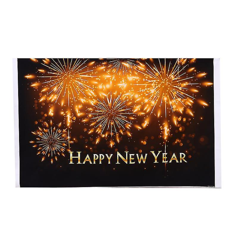 1pcs New Year Backdrop For Decor New Year