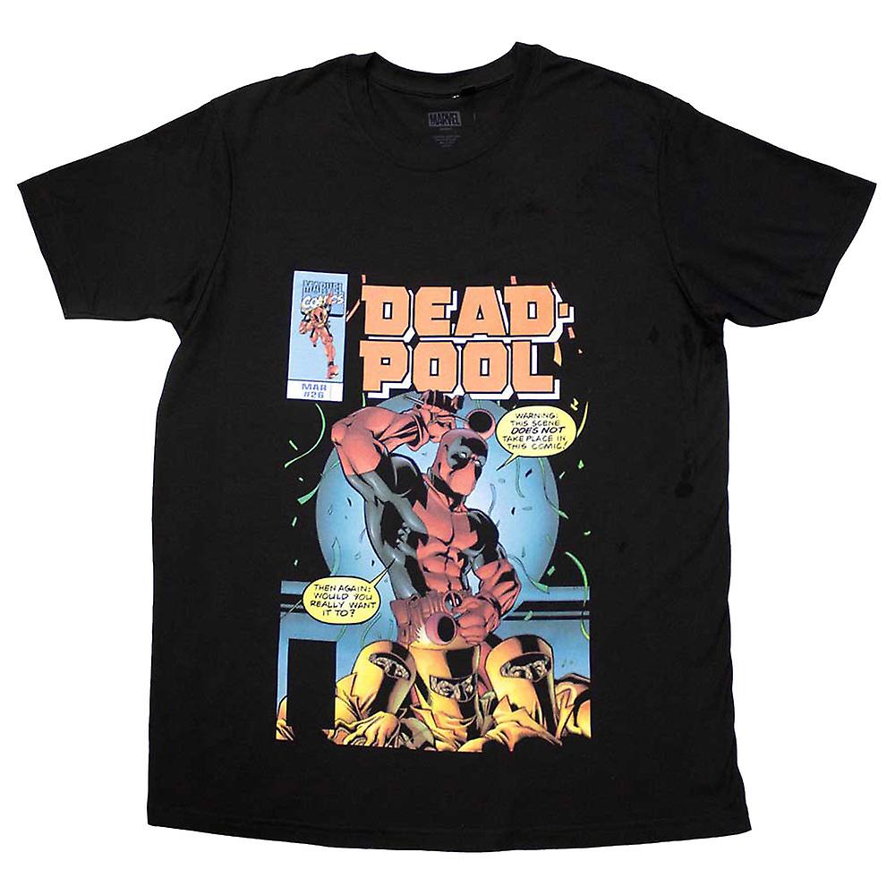 Deadpool Bubble Text Logo T Shirt
