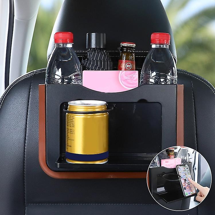 Car Foldable Hanging Trash Can with Small Table