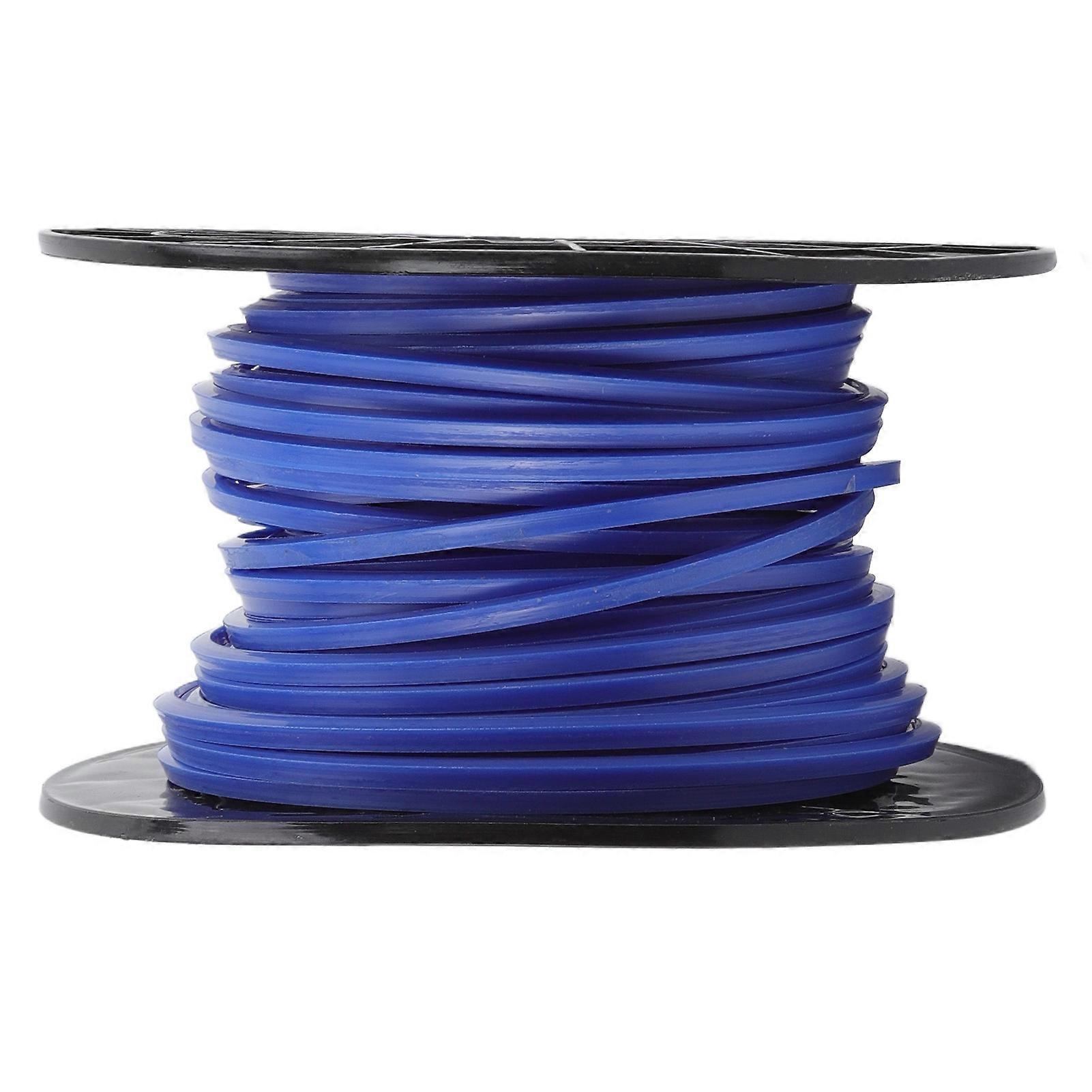 Trimmer Line 4.0mm Thickness Square Field Mower Auxiliary Tool for Husqvarna 30M Blue 