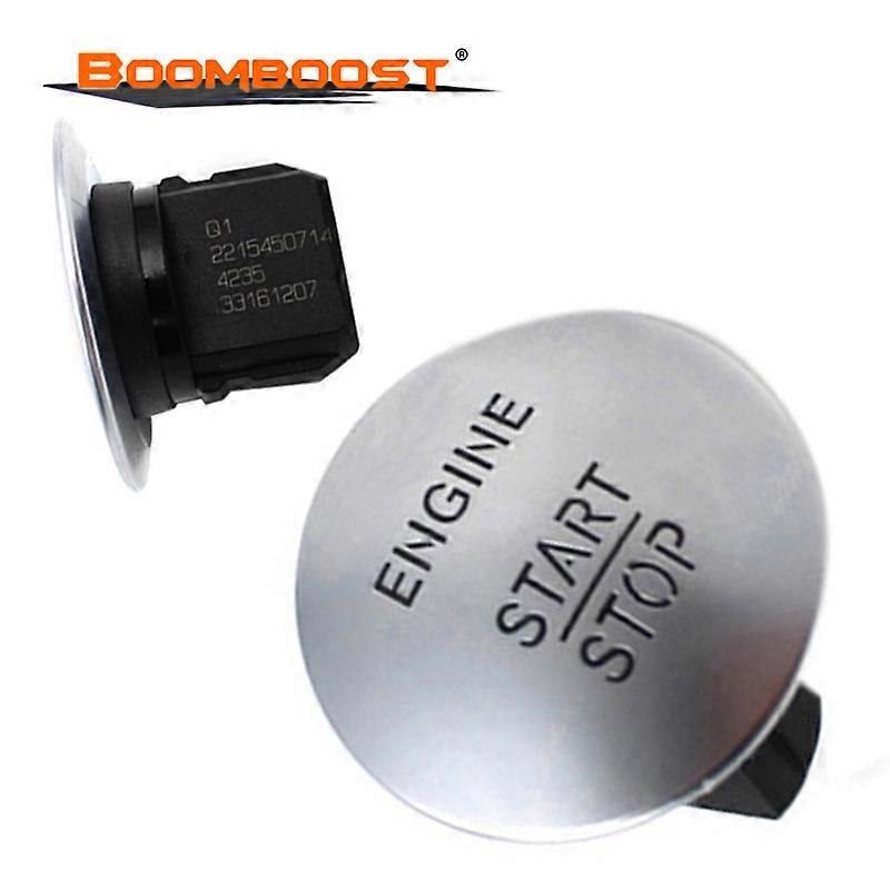 less Go Car Key Systems Key blade Start Stop Push Button Lock System Switch For Mercedes Benz CL550 ML350 GLK350 2215450714 33161207 Engine Ignition