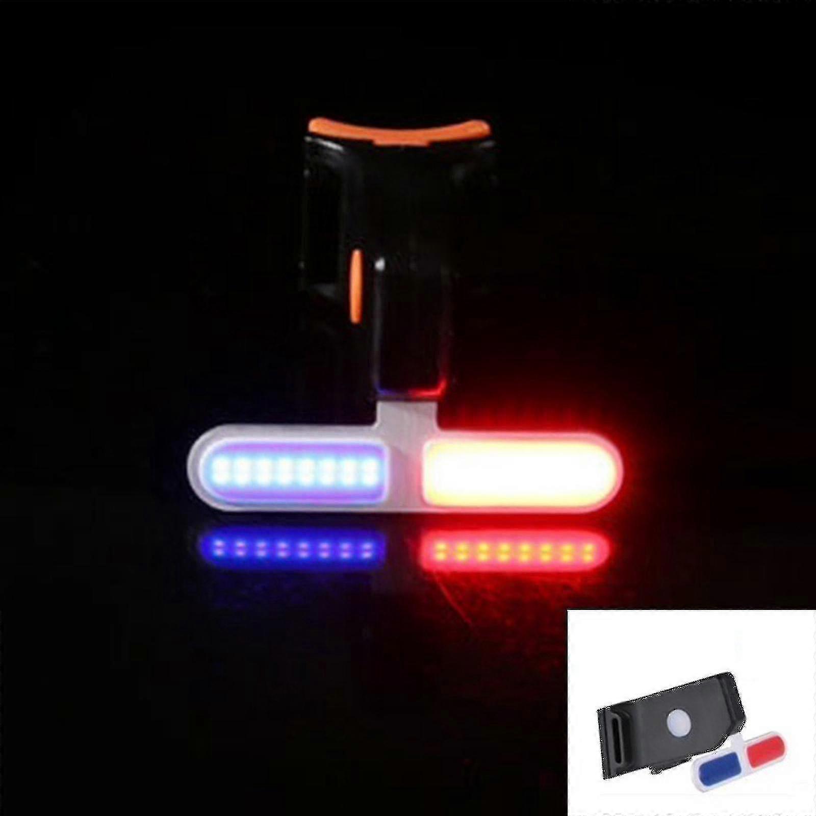 Superlys LED-cykellygte, forlygte og baglygte til landevejscykler, MTB, cykling
