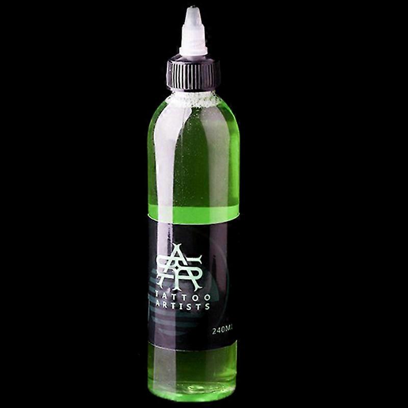 Fsw 300ml Tattoo Cleaning Liquid Soap Green Soap Tattoo Cleansing Soothing Solution Wound Clean Tattoo Relieve Equipment Accessory